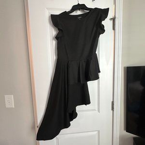 Asymmetrical Black Blouse - Size M - Never Worn